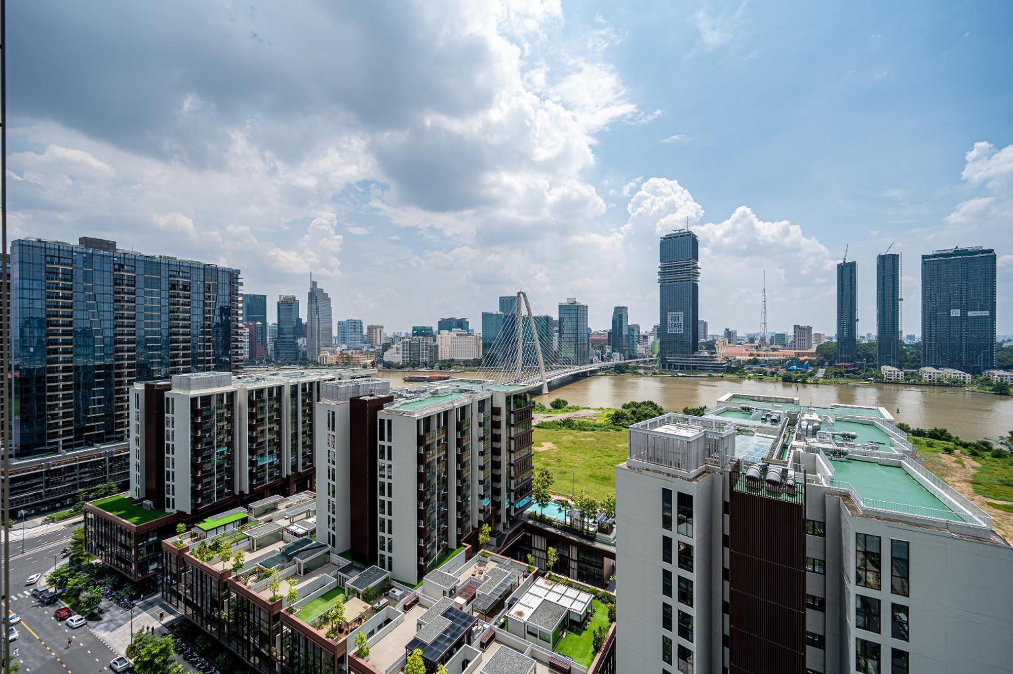 Metropole Thu Thiem Apartment Ho Chi Minh City Bagian luar foto