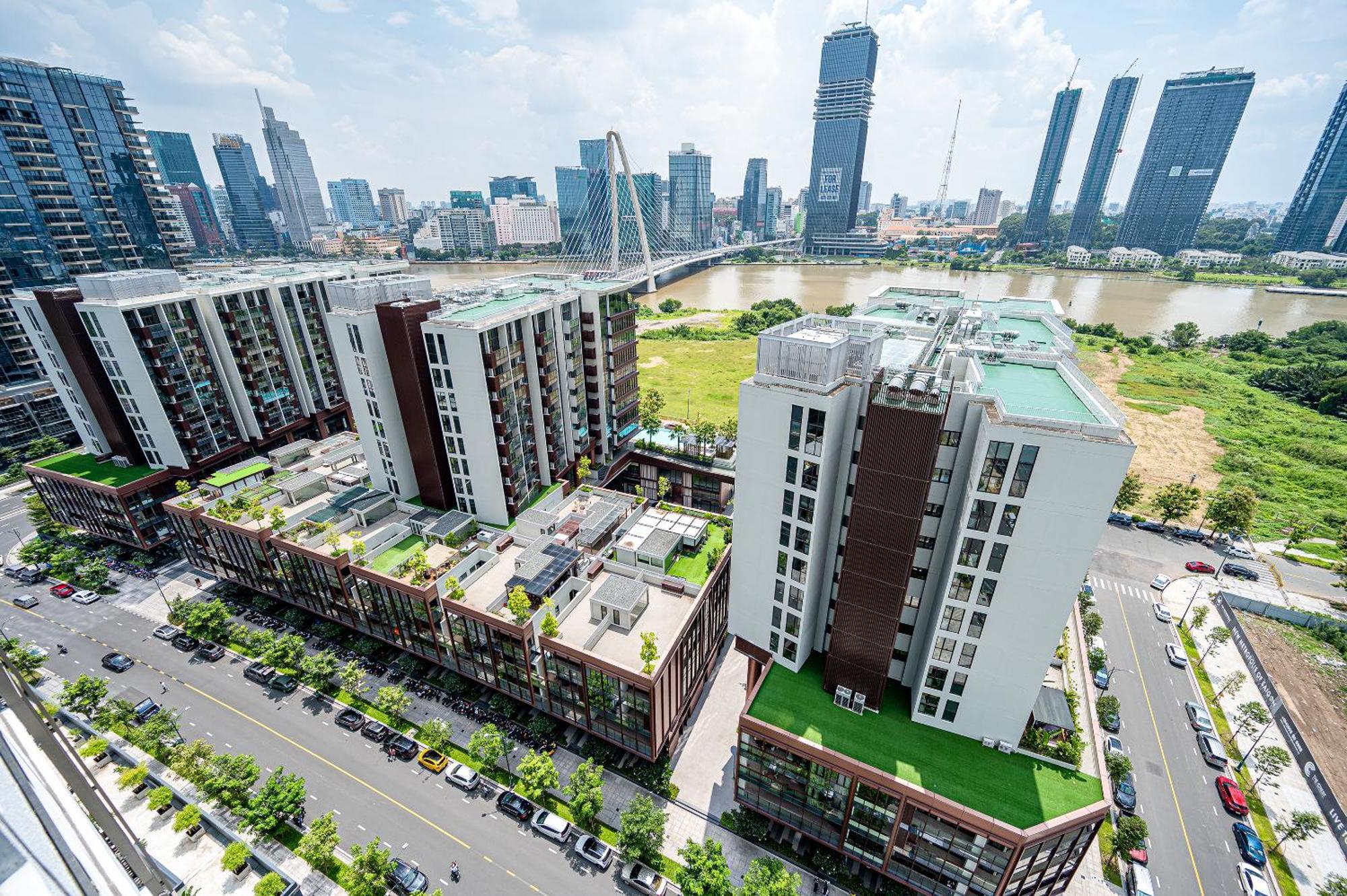 Metropole Thu Thiem Apartment Ho Chi Minh City Bagian luar foto