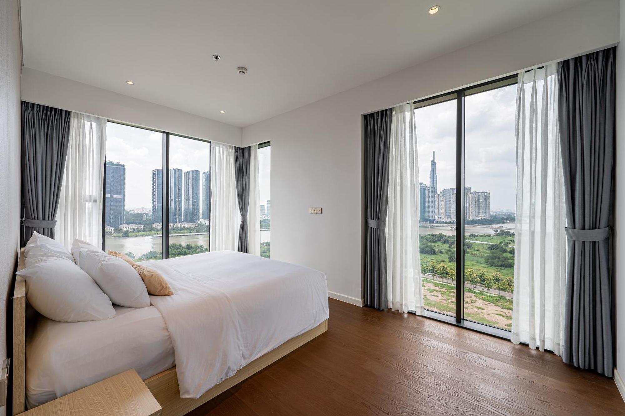 Metropole Thu Thiem Apartment Ho Chi Minh City Bagian luar foto